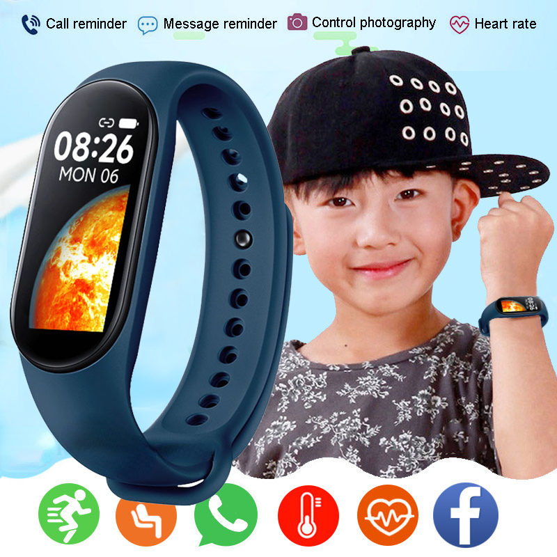 Smartwatch Digital Watches For Girls - Silicone Kids Smartwatch Children Sport Dynamic