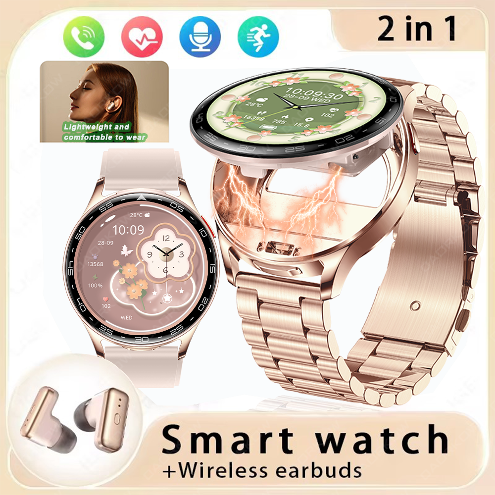 Smartwatch Noise Watches For Men - 2-In-1 TWS Headset SmartWatch 1.39