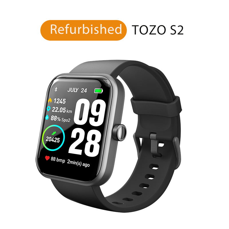 Smartwatch Refurbished Watches - Refurbished TOZO S2 Smartwatch Waterproof 5ATM