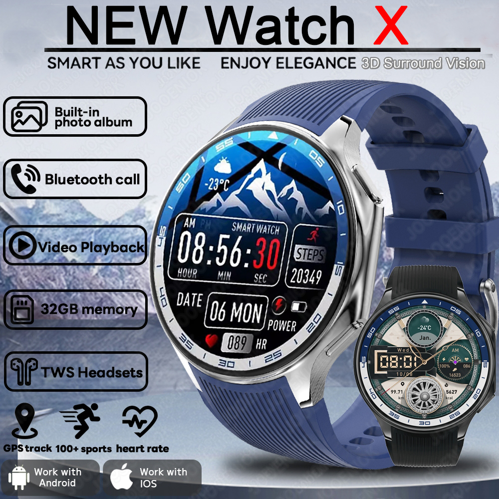 Smartwatch Timex Watches For Men - DT Watch X Smart Watch 4GB