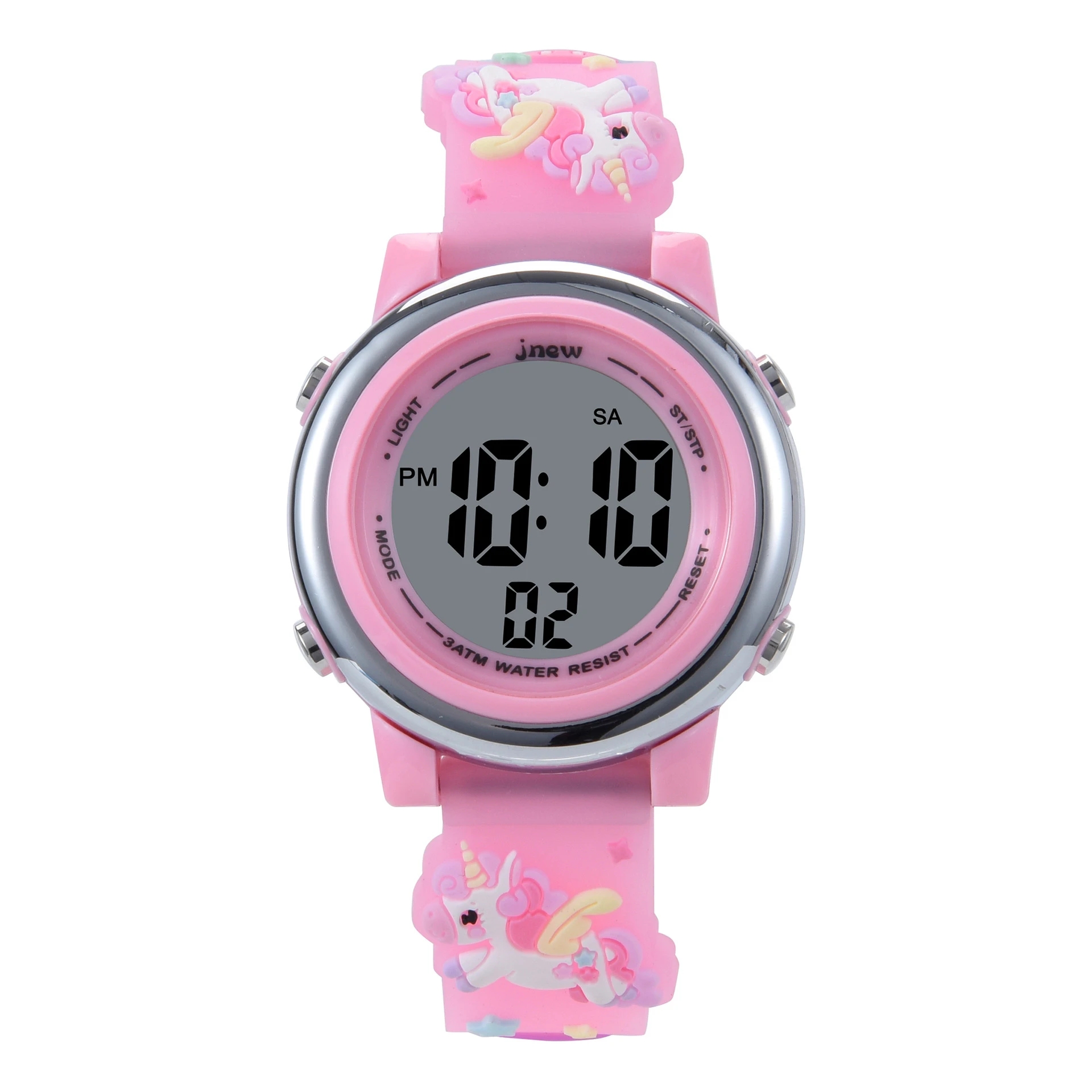 Smartwatch Digital Watches For Girls - Children's Cartoon LED Electronic Watch 30M