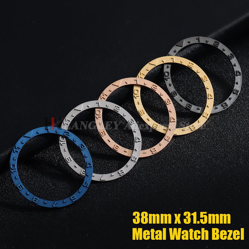 Watches Omega - 38mmx31.5mm Metal Bezel Insert Ring Fit