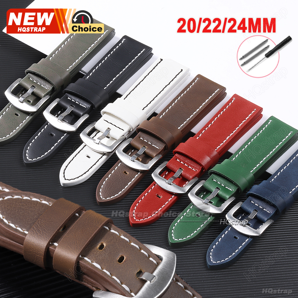 Smartwatch Vintage Watches For Women - Vintage GenuineLeather Watch Strap 18mm 20mm