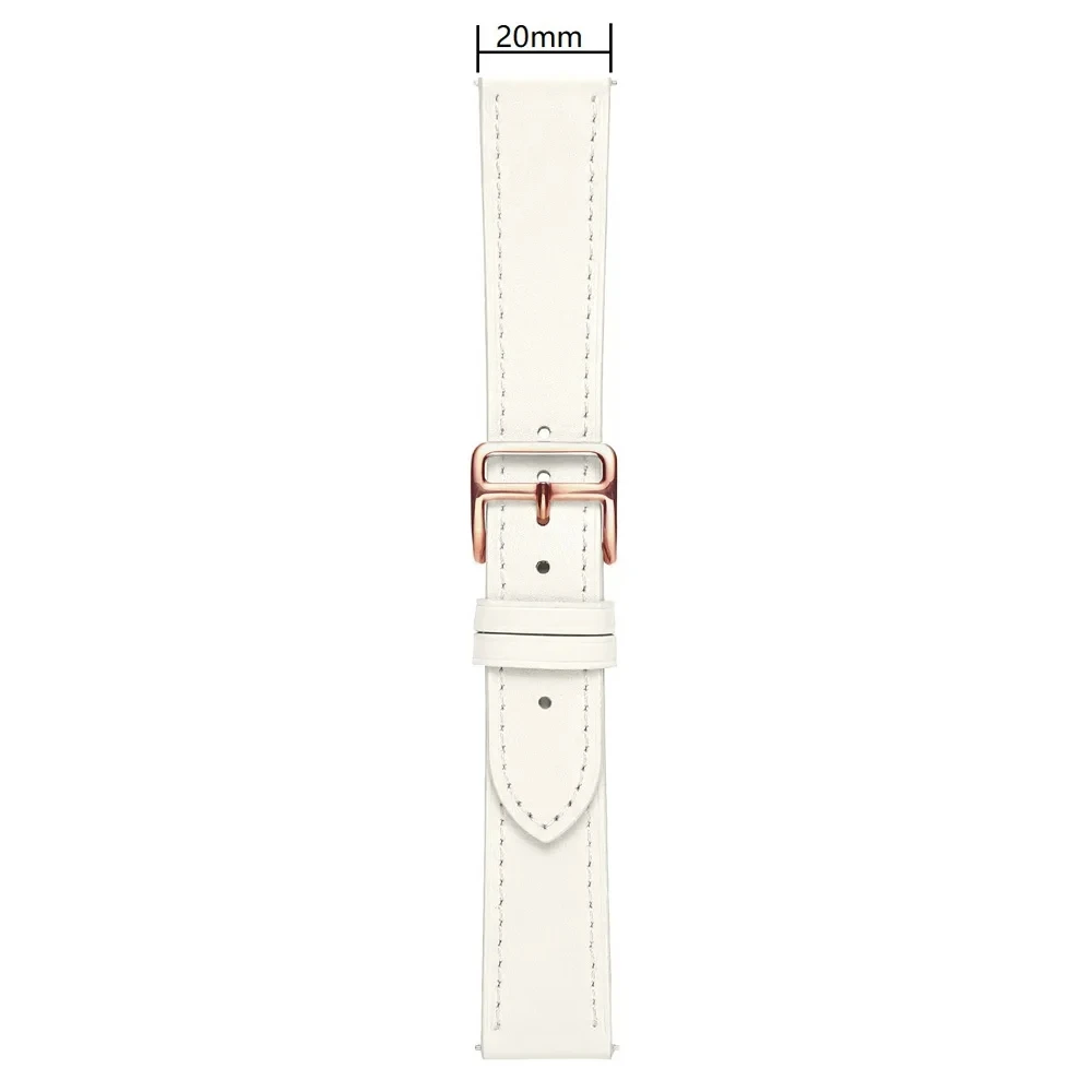 Women Girl Leather Band 20mm F - Smartwatch Trending Watches For Women บทวิจารณ์และราคา