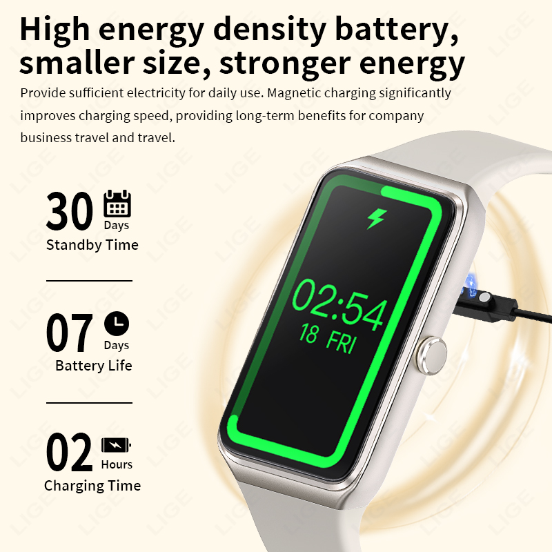 LIGE Fashion Smart Watch Coupl - Smartwatch Latest Watches For Women บทวิจารณ์และราคา