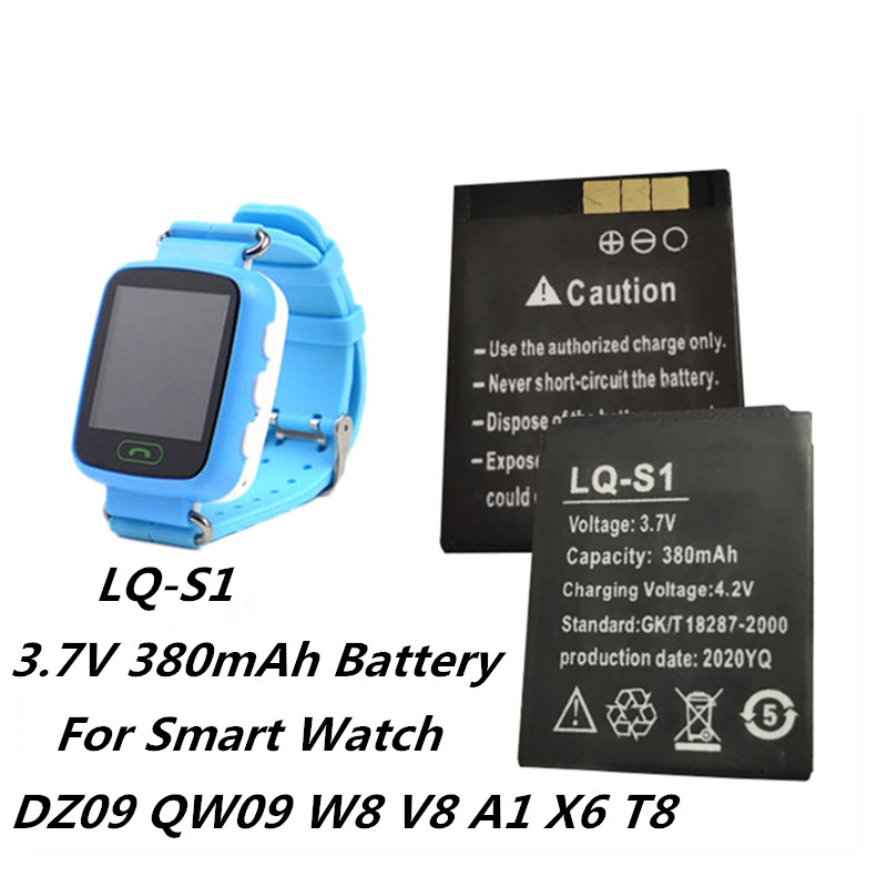 1-4PCS LQ-S1 3.7V 380mAh Recha - Watch V8 บทวิจารณ์และราคา