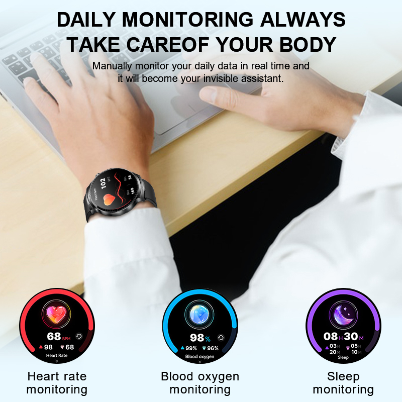 LIGE Men Smart Watch BT Call W - Smartwatch Noise Watches For Men บทวิจารณ์และราคา