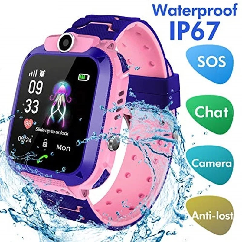 2G Kids Smart Watch SOS Call L - Smartwatch Digital Watches For Girls บทวิจารณ์และราคา