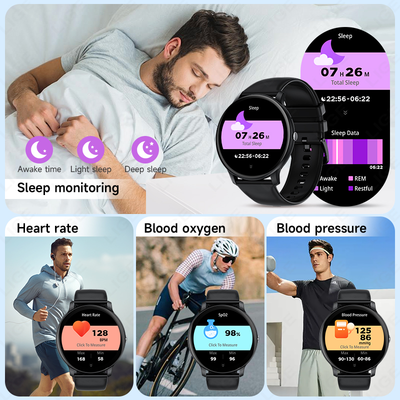 LIGE Bluetooth Call Women Smar - Smartwatch Latest Watches For Women บทวิจารณ์และราคา