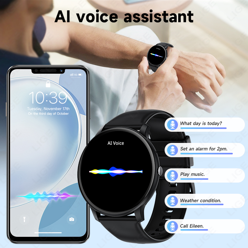 LIGE Bluetooth Call Women Smar - Smartwatch Latest Watches For Women บทวิจารณ์และราคา