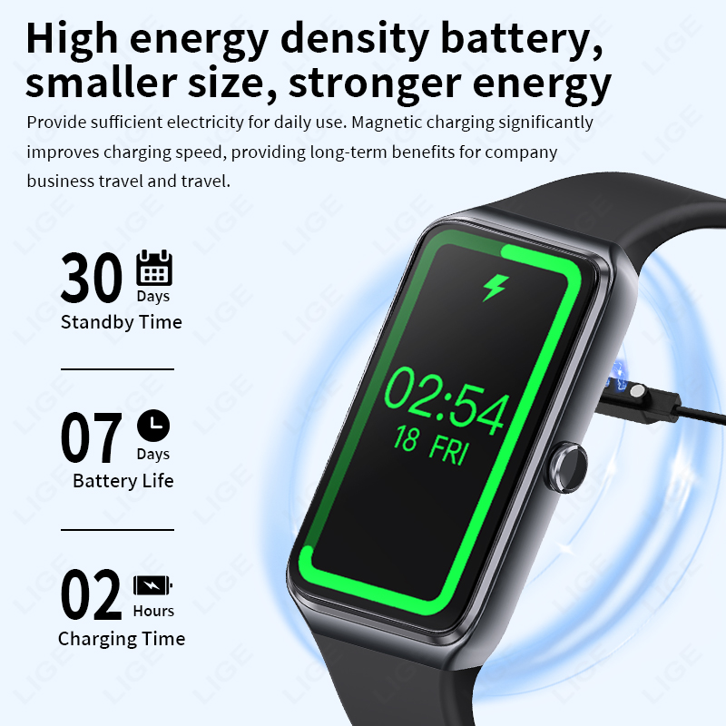 LIGE Couple Smart Wristband Me - Smartwatch Latest Watches For Women บทวิจารณ์และราคา
