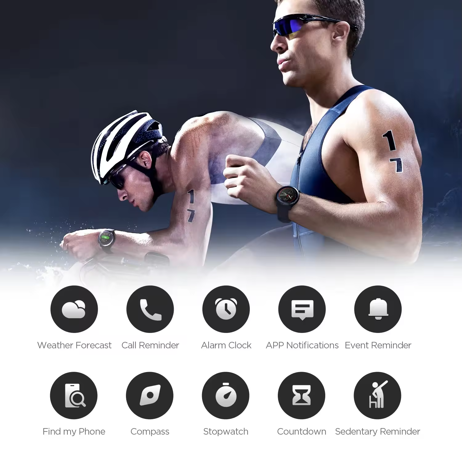 Amazfit Stratos 3  Fitness Sma - Smartwatch Refurbished Watches บทวิจารณ์และราคา