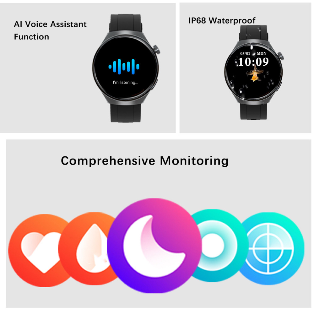 One Click Wireless Call Smartw - Smartwatch Digital Watches For Women บทวิจารณ์และราคา