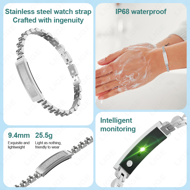 LIGE New Fashion Smart Watch W - Smartwatch Digital Watches For Women บทวิจารณ์และราคา