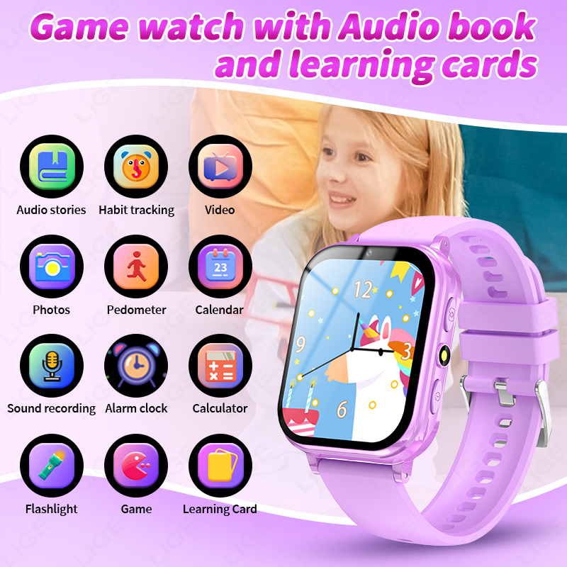 LIGE Kid Digital Smart Watch S - Smartwatch Digital Watches For Girls บทวิจารณ์และราคา