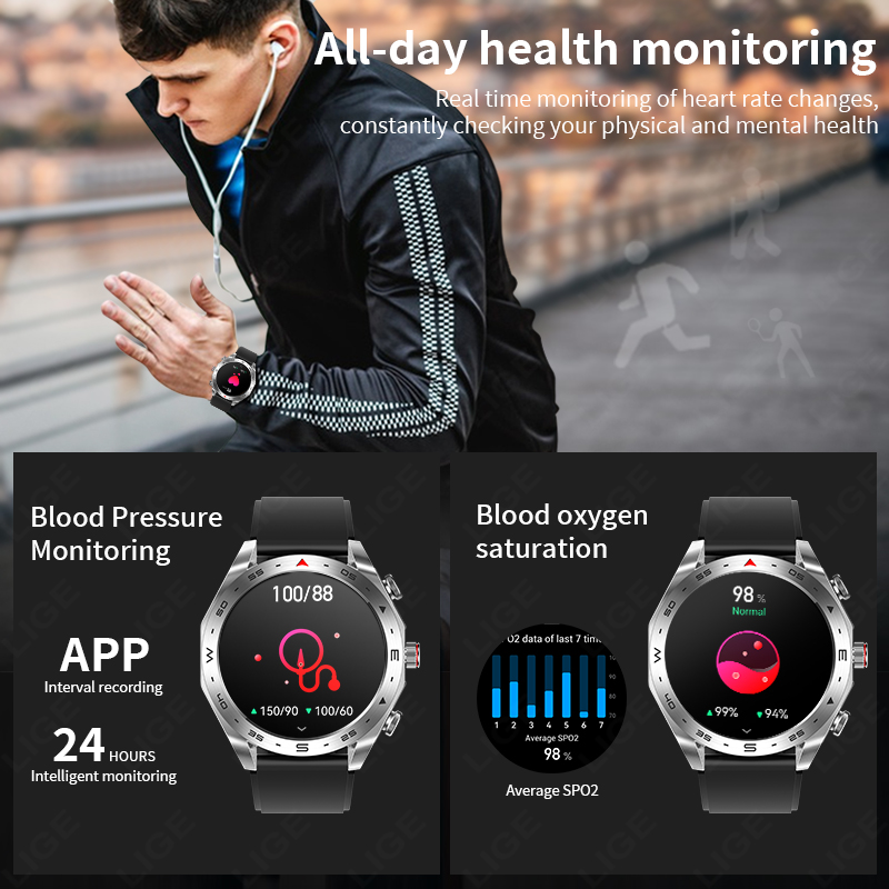 New Smart Watch TWS 2in1 with  - Smartwatch Noise Watches For Men บทวิจารณ์และราคา