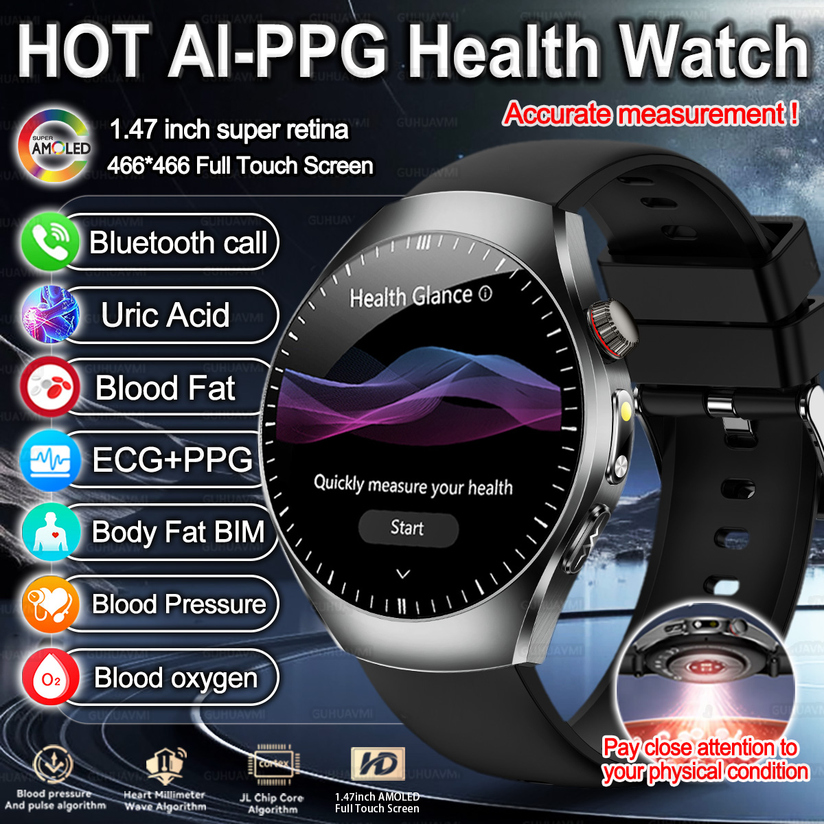 New Brand 2026 upgrade Health  - Smartwatch Watches For Women Branded บทวิจารณ์และราคา