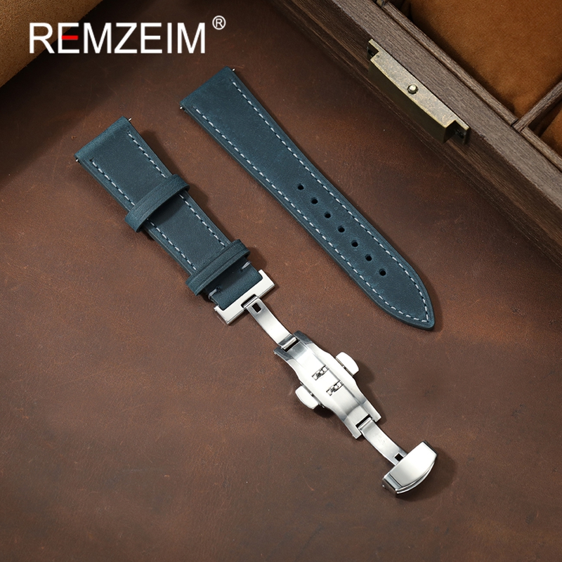 Men Women Unisex Crazy Horse L - Smartwatch Vintage Watches For Women บทวิจารณ์และราคา