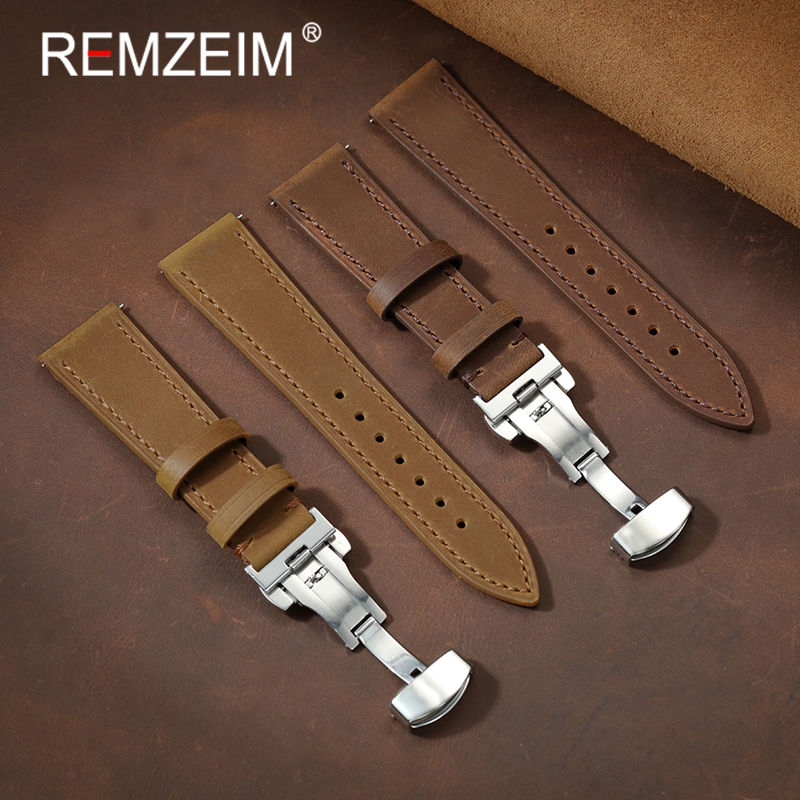 Men Women Unisex Crazy Horse L - Smartwatch Vintage Watches For Women บทวิจารณ์และราคา