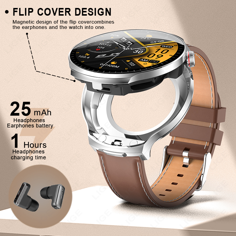NEW Smart Watch Earphone Men T - Smartwatch Noise Watches For Men บทวิจารณ์และราคา