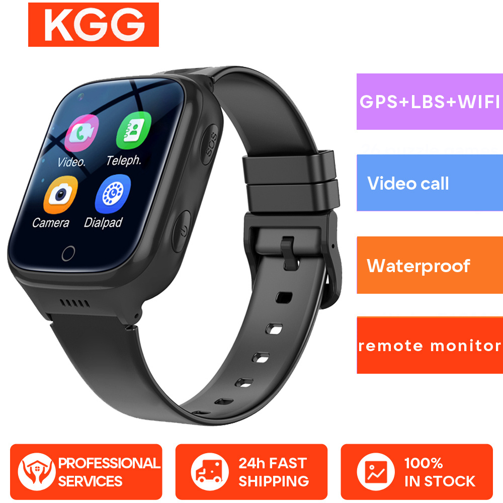 Hot 4G Kids Smartwatch 1000 Ma - Smartwatch Digital Watches For Girls บทวิจารณ์และราคา
