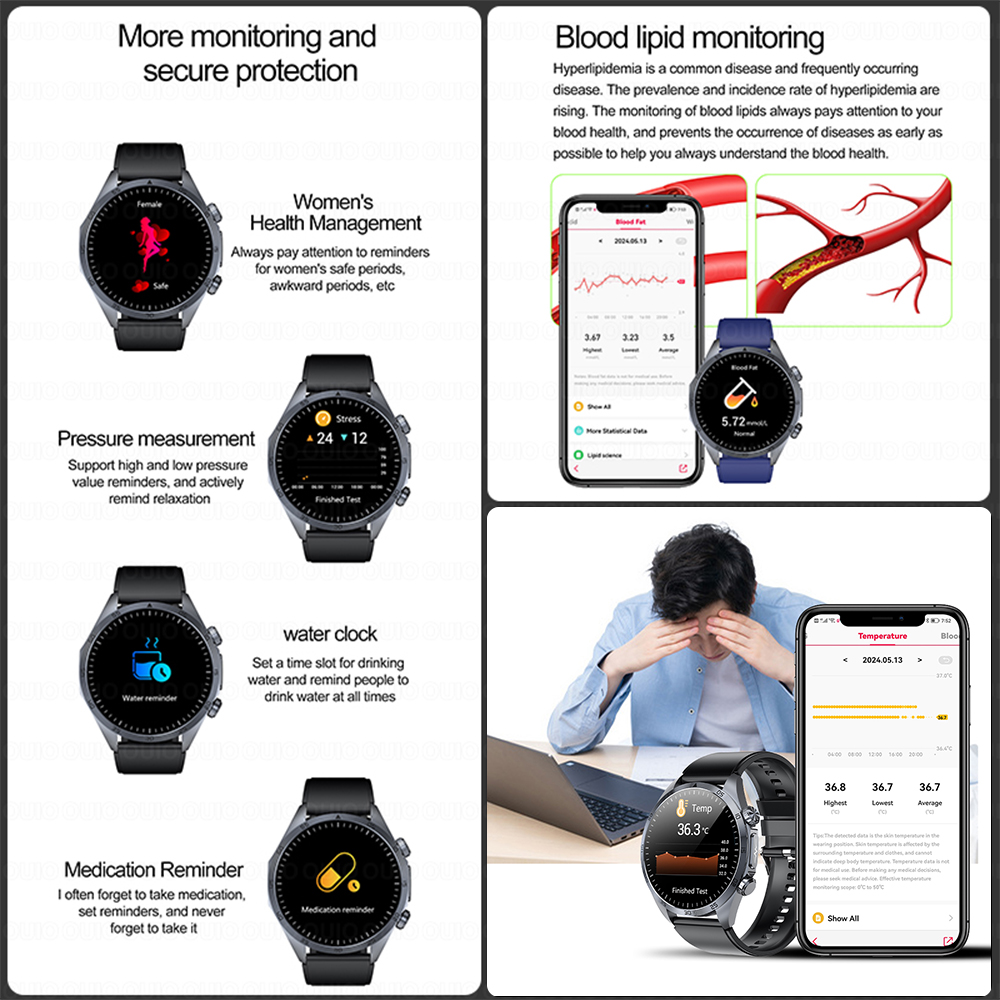 2026 Brand New upgrade Health  - Smartwatch Watches For Women Branded บทวิจารณ์และราคา