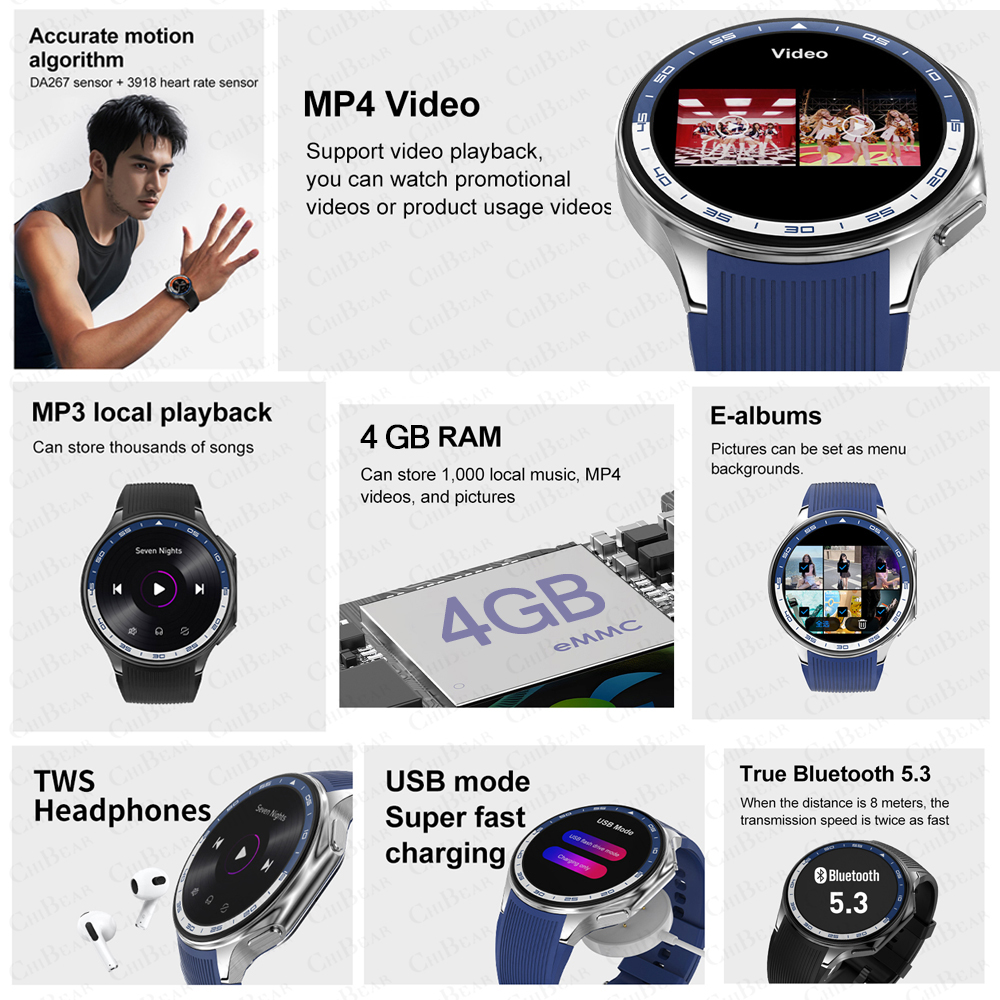 For OPPO Watch X High-end Smar - Smartwatch Timex Watches For Men บทวิจารณ์และราคา