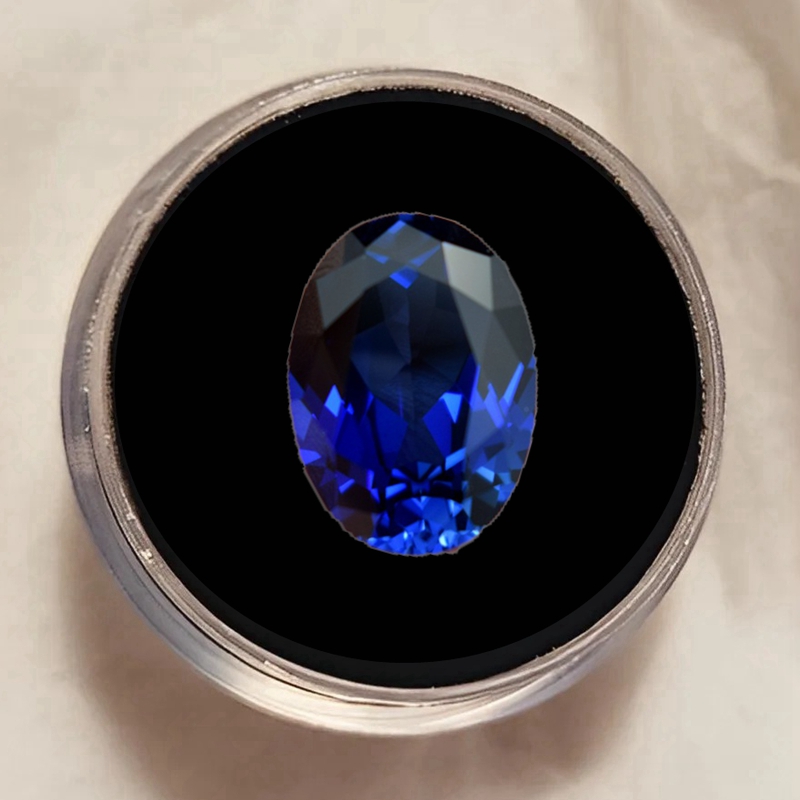 Pretty Blue Sapphire Oval Cut  - Vs Smartwatch บทวิจารณ์และราคา