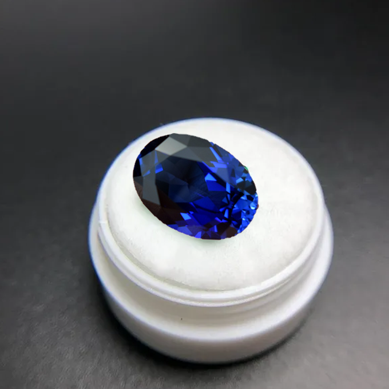Pretty Blue Sapphire Oval Cut  - Vs Smartwatch บทวิจารณ์และราคา