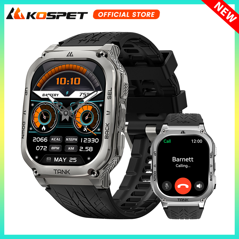 2025 Original KOSPET TANK M3 S - Smartwatch Digital Watches For Women บทวิจารณ์และราคา