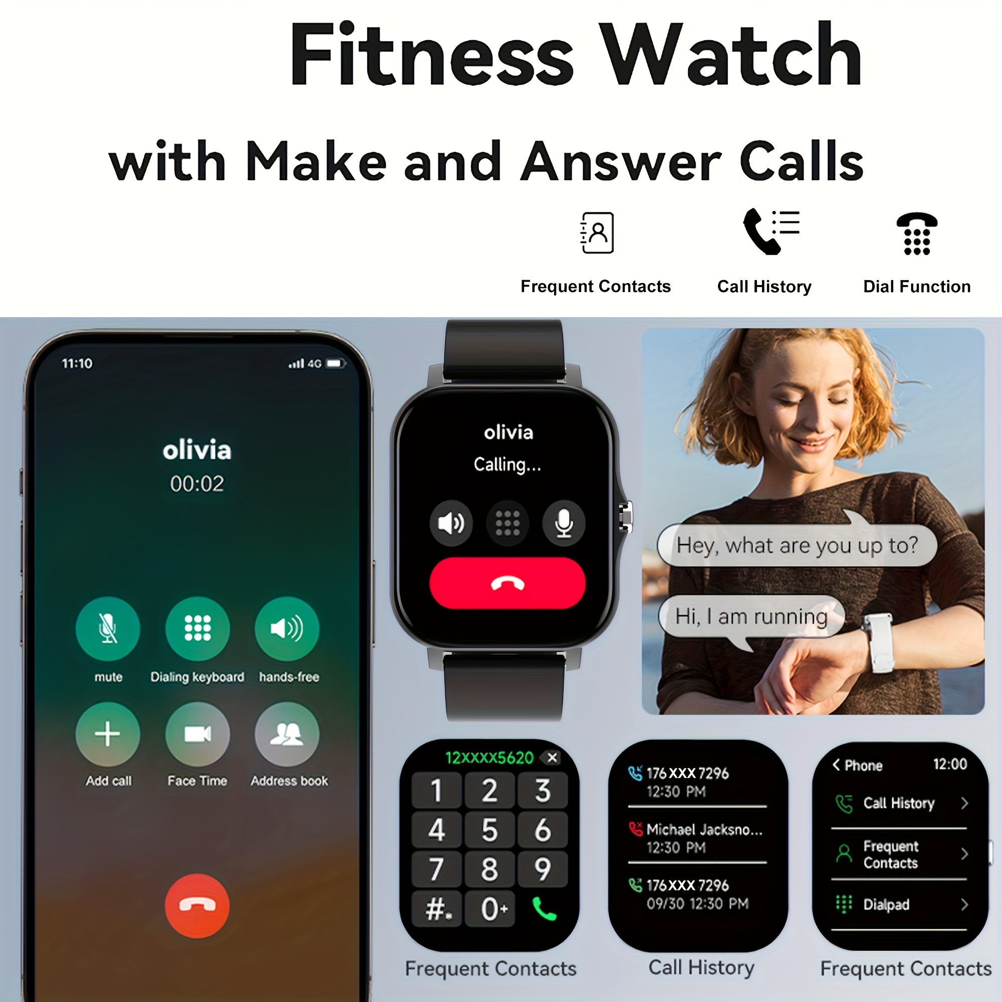 Latest Upgraded Fashion Design - Smartwatch Latest Watches For Women บทวิจารณ์และราคา