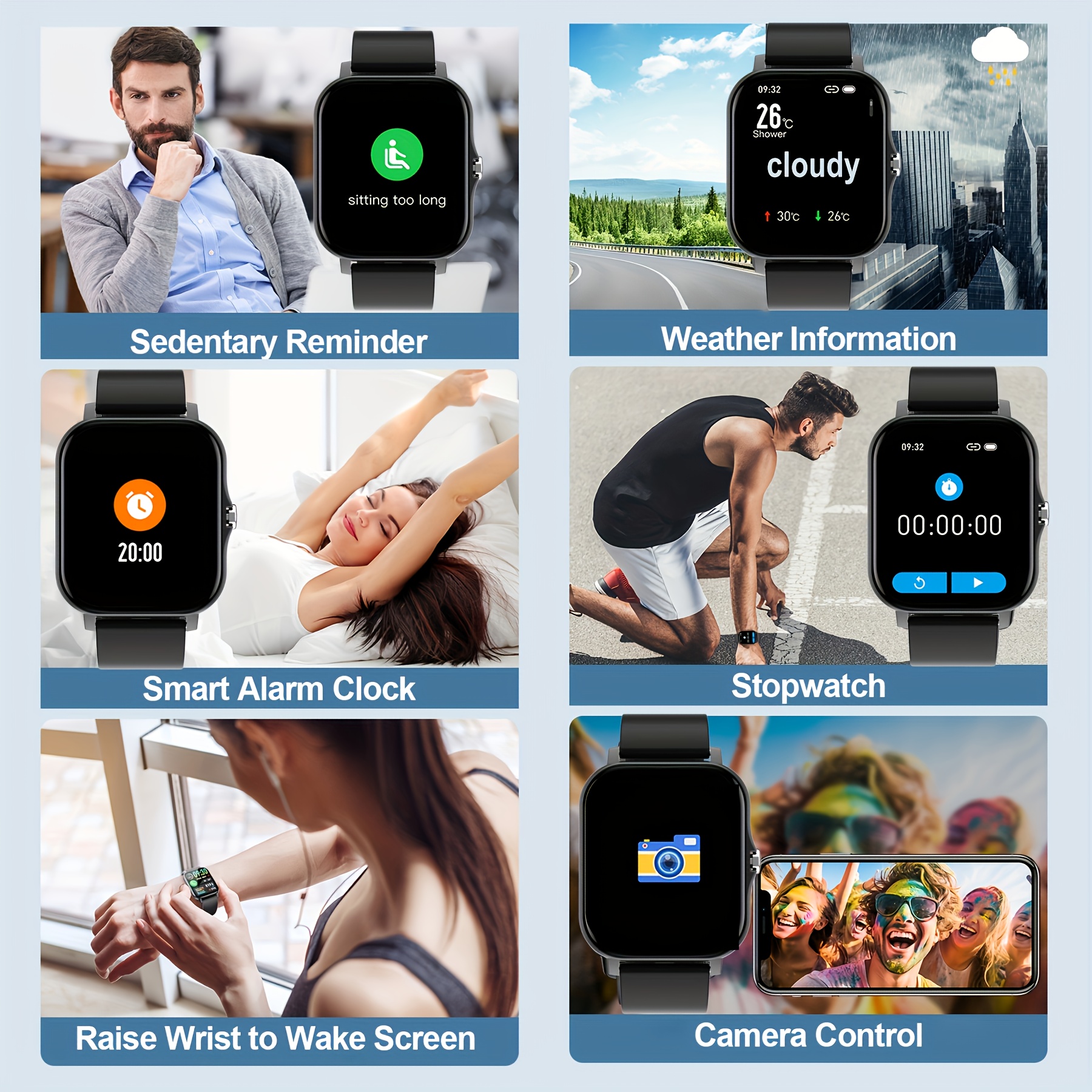 Latest Upgraded Fashion Design - Smartwatch Latest Watches For Women บทวิจารณ์และราคา
