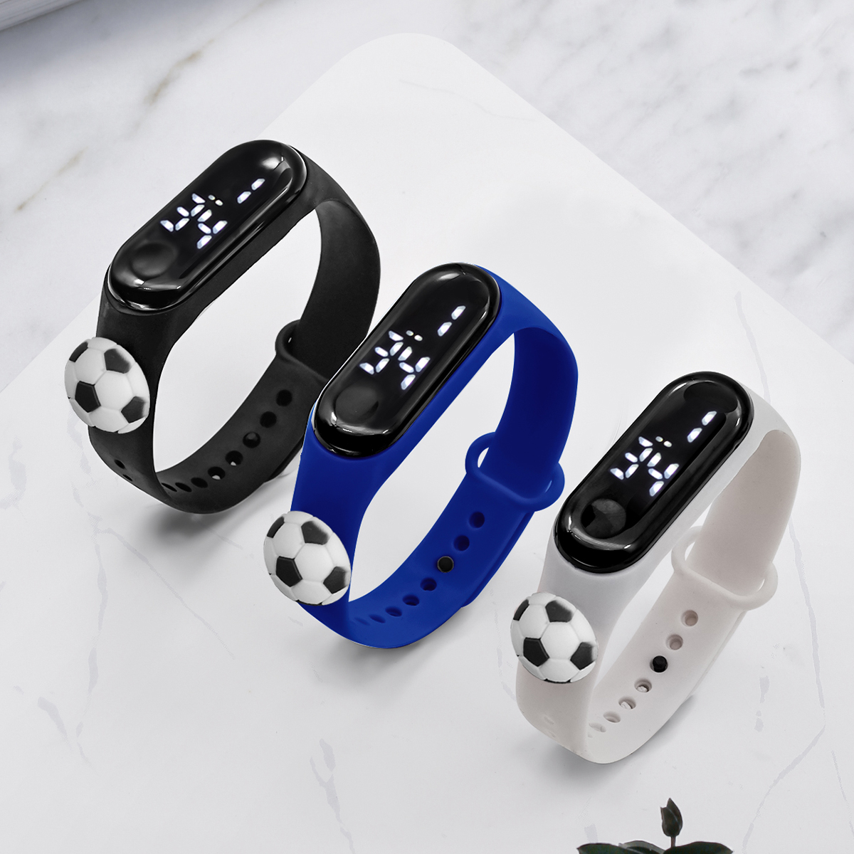 Hot Sale 3PCS Student Smartwat - Smartwatch Digital Watches For Girls บทวิจารณ์และราคา