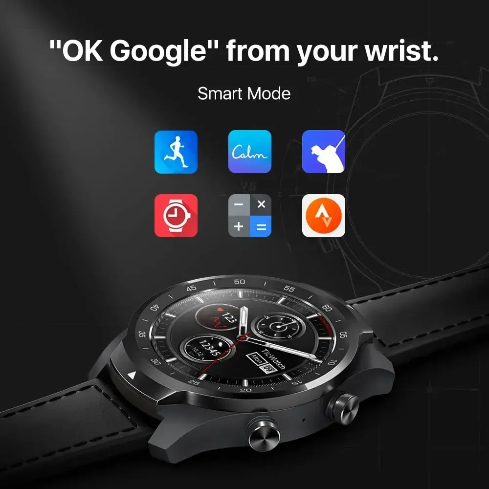 Ticsmartwatch Pro Fitness Men  - Smartwatch Refurbished Watches บทวิจารณ์และราคา