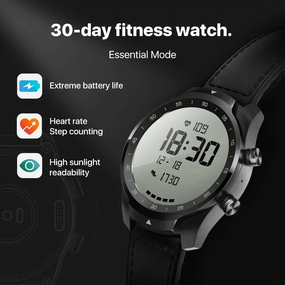 Ticsmartwatch Pro Fitness Men  - Smartwatch Refurbished Watches บทวิจารณ์และราคา