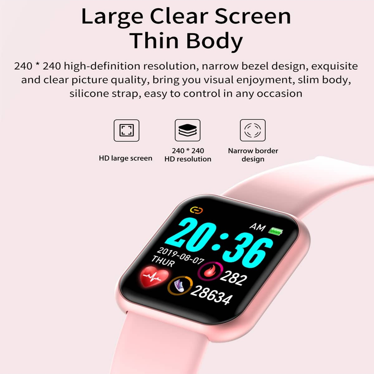 Smart Watch Message Remind Mus - Smartwatch Digital Watches For Women บทวิจารณ์และราคา