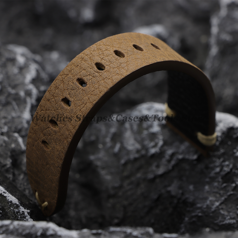 Genuine Cowhide Watch Strap 20 - Smartwatch Vintage Watches For Women บทวิจารณ์และราคา