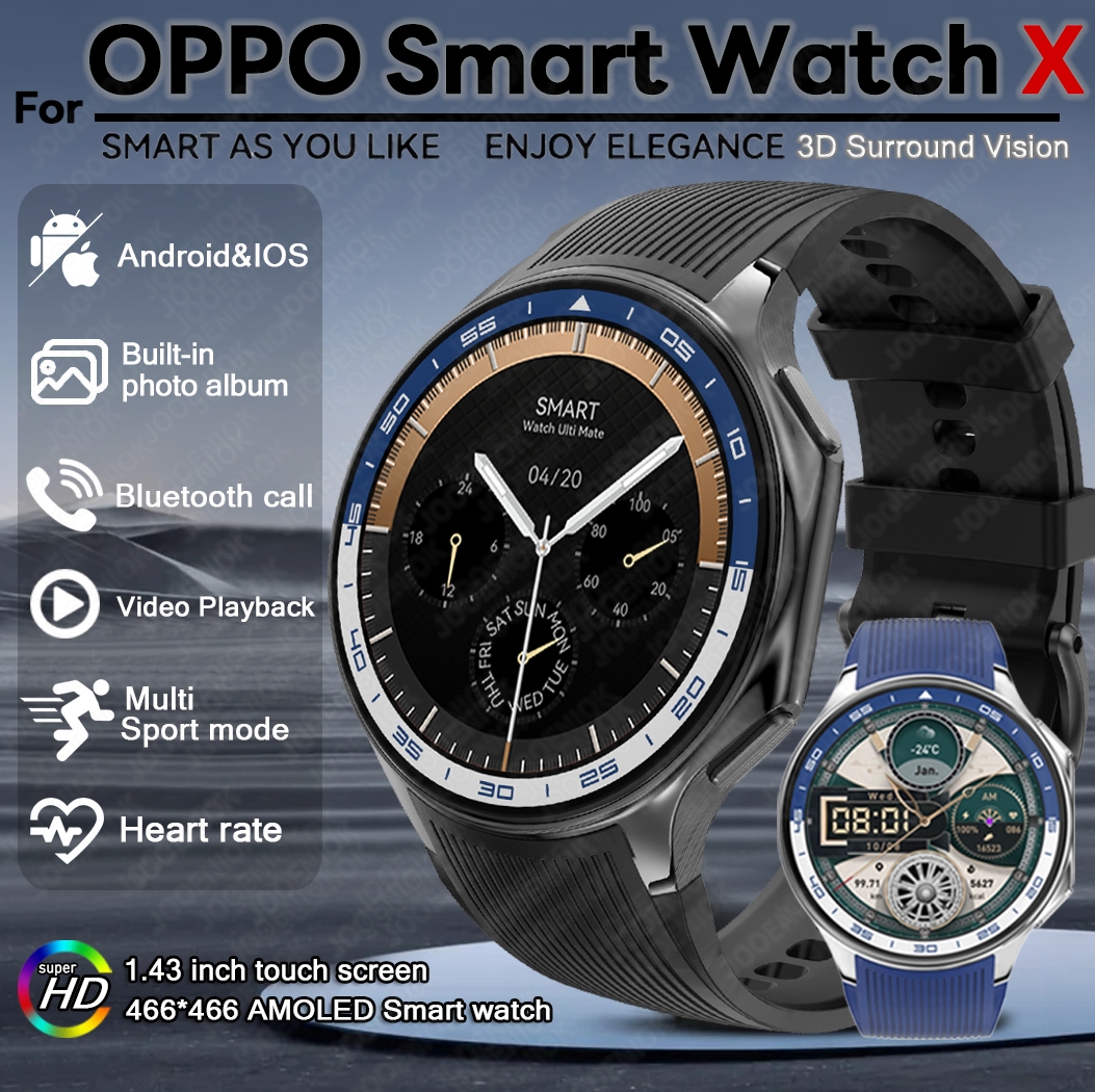 For OPPO Watch X Business Smar - Smartwatch Timex Watches For Men บทวิจารณ์และราคา