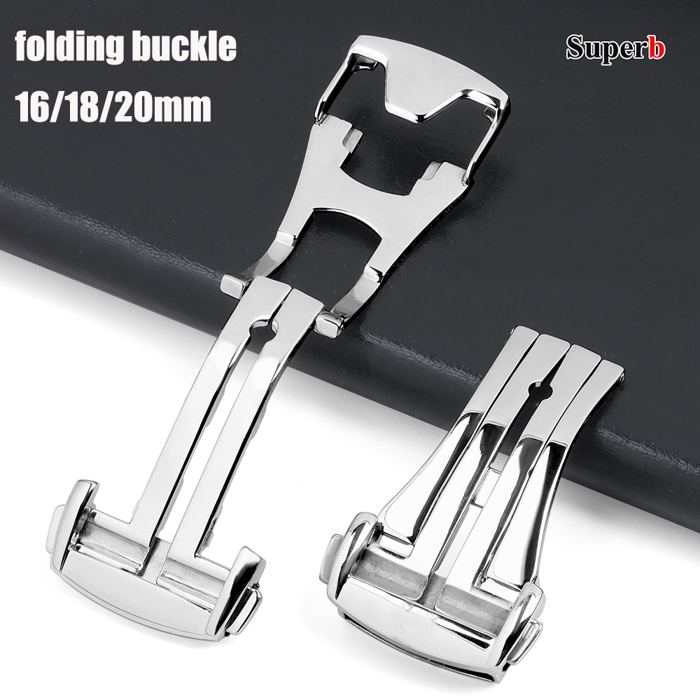 16mm 18mm 20mm Folding Watch B - Watches Omega บทวิจารณ์และราคา
