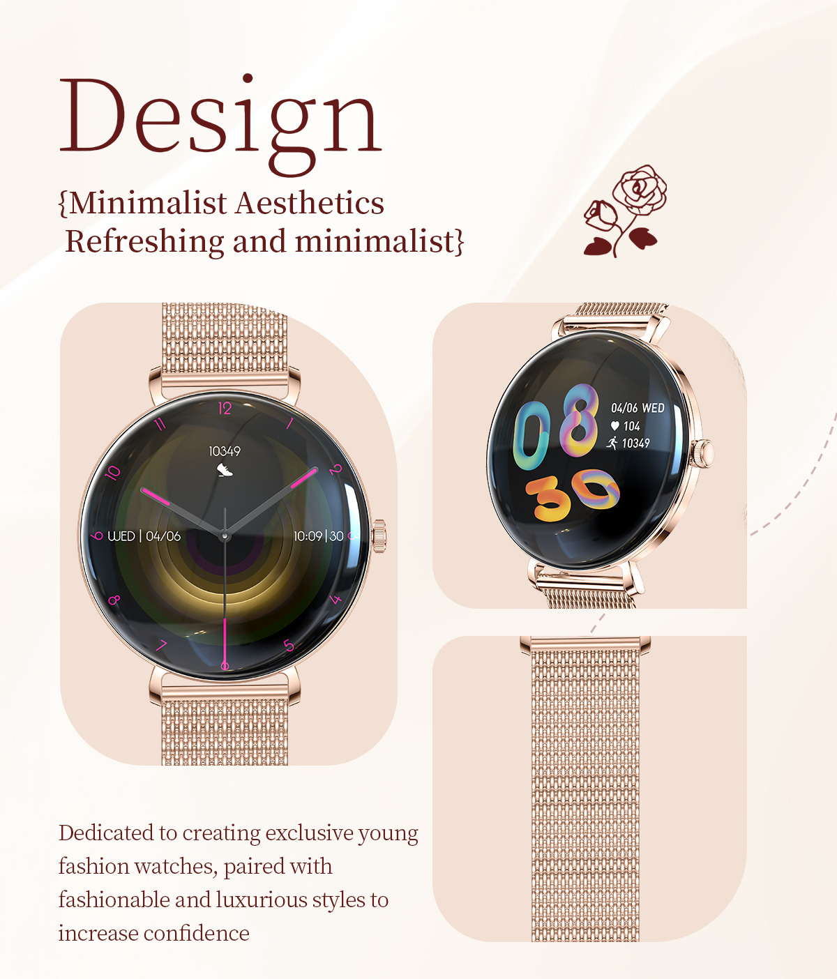 V85 2025 Trending Ultra-Thin 1 - Smartwatch Trending Watches For Women บทวิจารณ์และราคา
