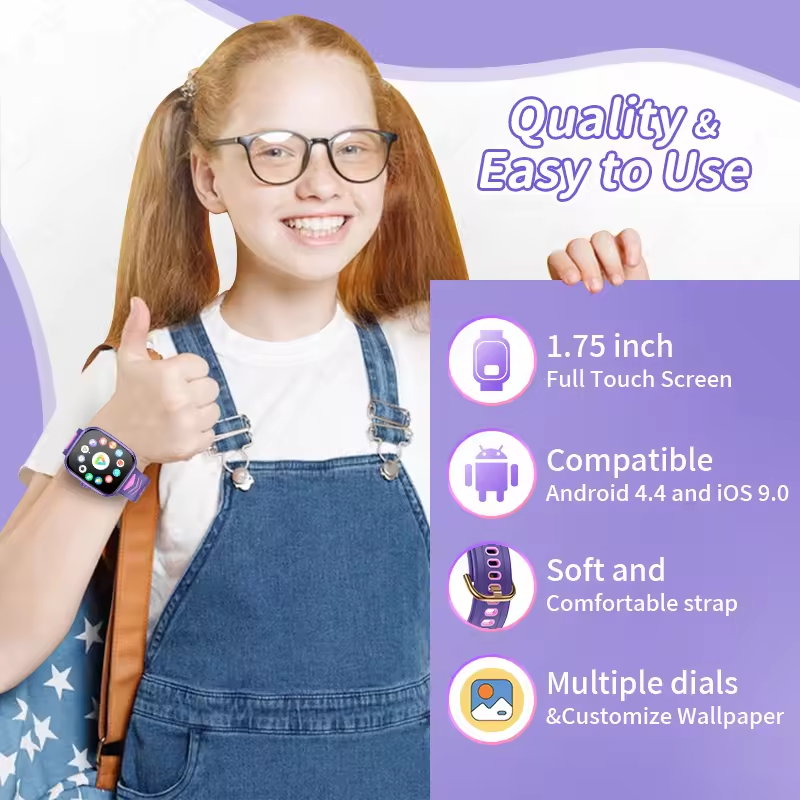 New Kids Smart Watch Child HD  - Smartwatch Digital Watches For Girls บทวิจารณ์และราคา