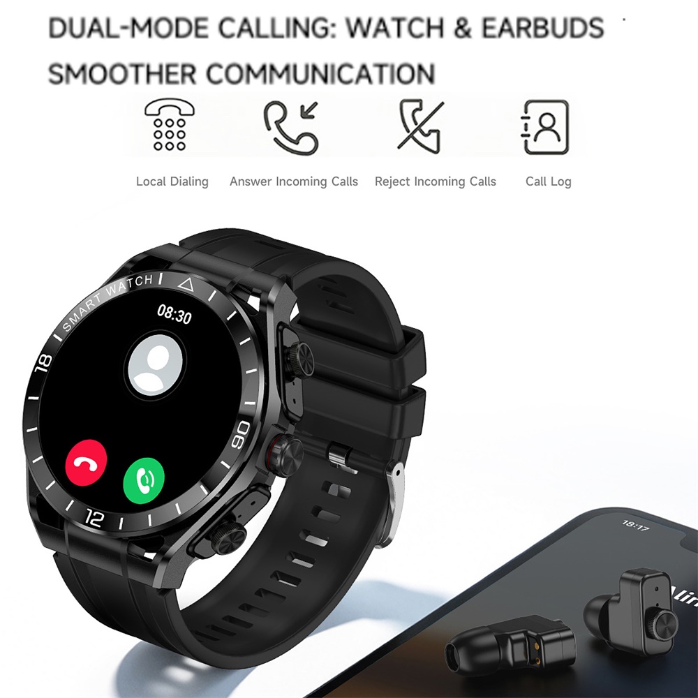 696 Men 2 In 1 Blue Tooth Call - Smartwatch Noise Watches For Men บทวิจารณ์และราคา