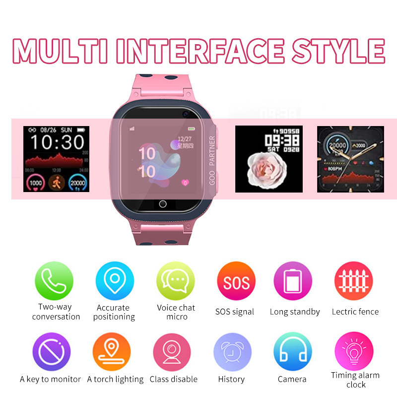 Kids Smart Watch Waterproof Sm - Smartwatch Digital Watches For Girls บทวิจารณ์และราคา