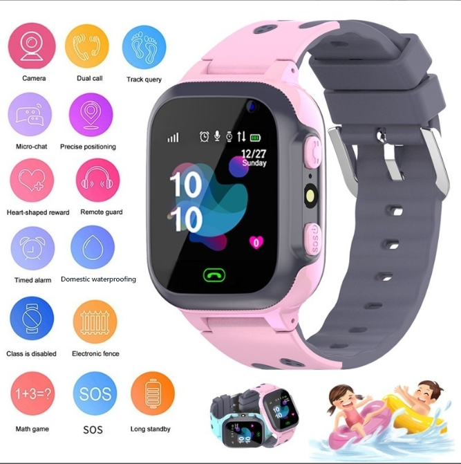 Kids Smart Watch Waterproof Sm - Smartwatch Digital Watches For Girls บทวิจารณ์และราคา