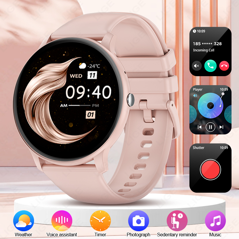 LIGE Bluetooth Call Smart Watc - Smartwatch Latest Watches For Women บทวิจารณ์และราคา