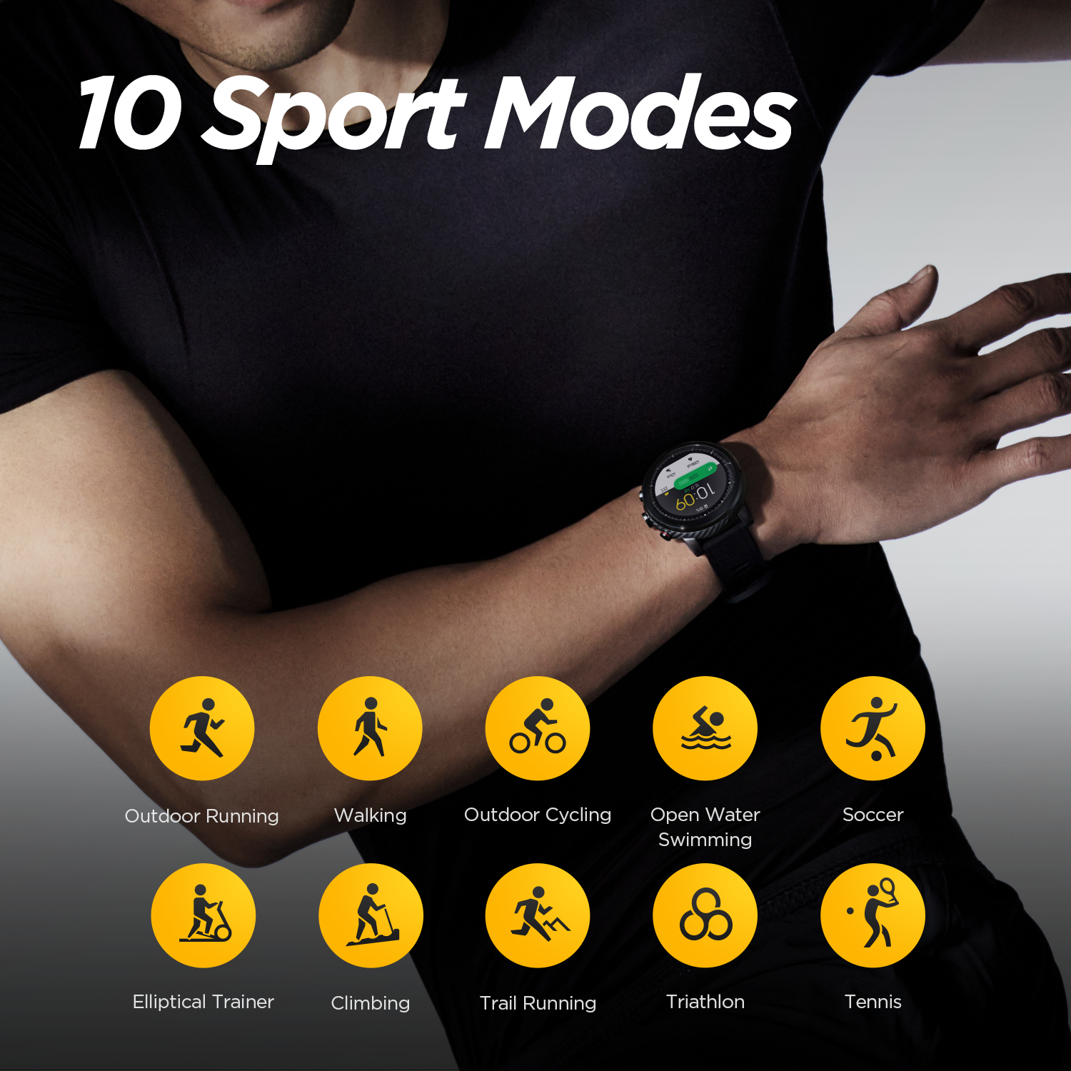 Amazfit Stratos Smart Fitness  - Smartwatch Refurbished Watches บทวิจารณ์และราคา