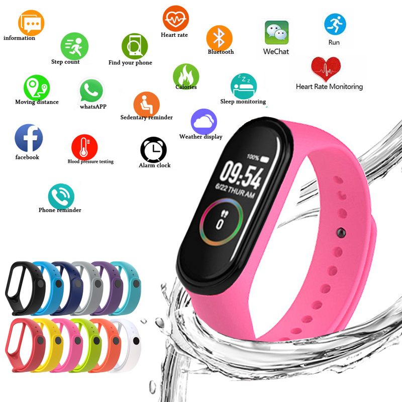 M4 Smart Watchs Sport Wristban - Smartwatch Watches For Women Branded บทวิจารณ์และราคา