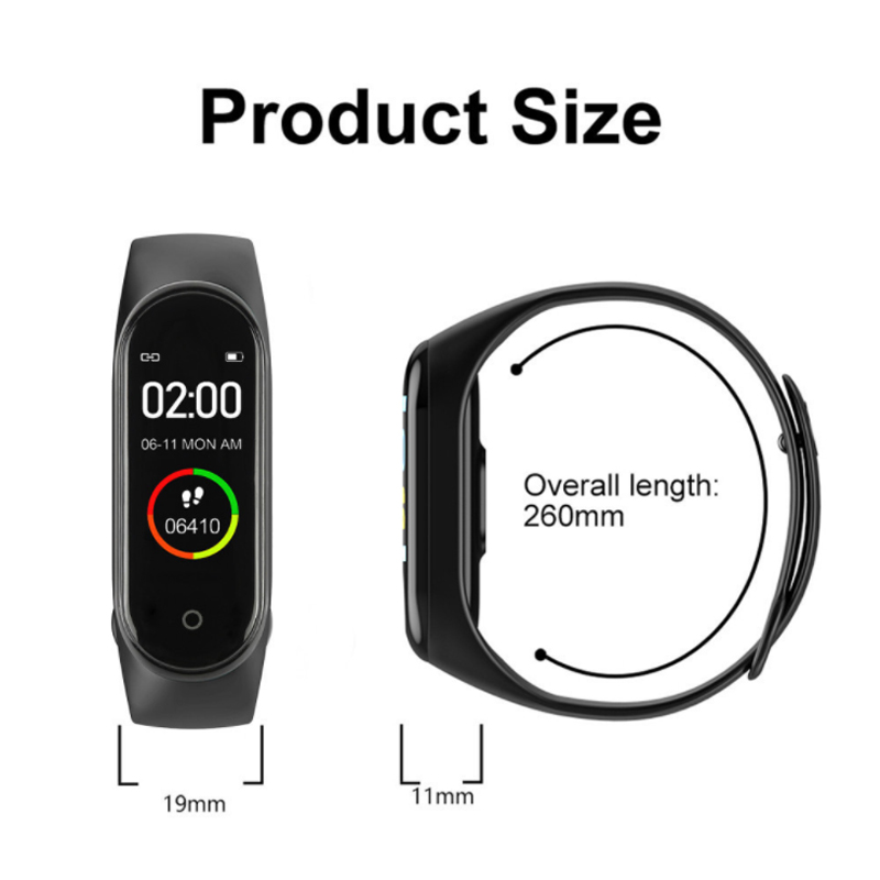 M4 Smart Watchs Sport Wristban - Smartwatch Watches For Women Branded บทวิจารณ์และราคา