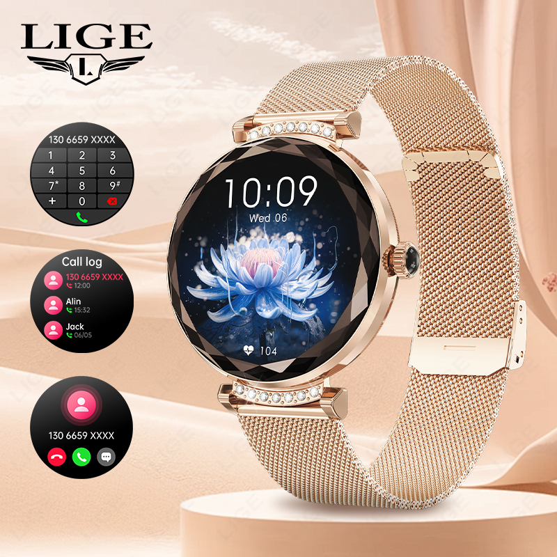 LIGE Fashion Ladies Smart Watc - Smartwatch Latest Watches For Women บทวิจารณ์และราคา