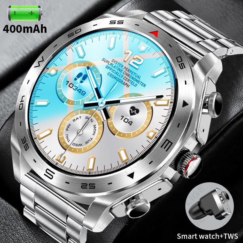 LIGE AMOLED Screen Smart Watch - Smartwatch Noise Watches For Men บทวิจารณ์และราคา